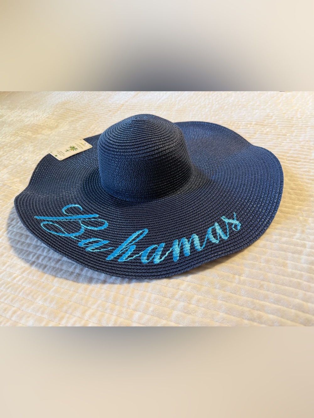 Women’s Wide Brim “Bahamas” Straw Sun Hat